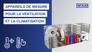 WIKA  Appareils de mesure pour la ventilation et la climatisation [upl. by Kcor]