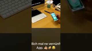 Endlich mal eine vernünftige App funny [upl. by Rybma]