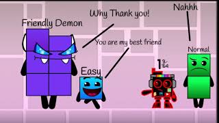 Difficulty Blocks Band TenThousandths 9 Friends with a demon [upl. by Ahsaercal]