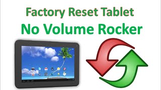 Factory Reset on Proscan PLT7223G or Tablet wo Vol Rocker [upl. by Aneladdam]