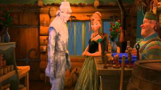 Frozen Oaken Sauna Scene [upl. by Llerdnod]