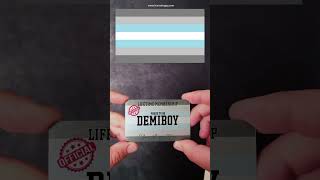 Do you know what a Demiboy is demiboy demigirl demisexual pride [upl. by Loria]