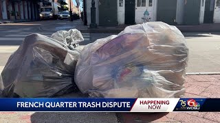 New Orleans waste contractor demands French Quarter downtown contract [upl. by Aecila668]