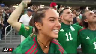 Así celebró ‘Chaco’ el gol de ‘Santi’ Giménez que le dio el título a México de Copa Oro  AS América [upl. by Adniuqal]