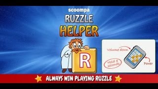 Trucchi completi Ruzzle ita HD Ruzzle Helper full [upl. by Anahsahs]