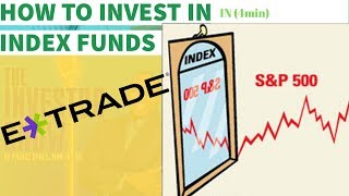 How to buy index fund Etrade 4min W Prince Dykes [upl. by Dunkin]