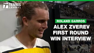 Alexander Zverev Talks About Emotional Win Over Rafael Nadal  2024 Roland Garros First Round [upl. by Ellenrad]