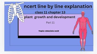 abscisic acid ncert line by line explanation [upl. by Gonzales987]