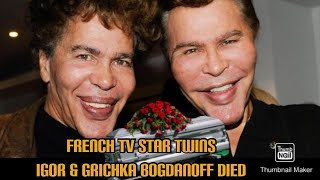 The Bogdanoff twins Igor and grichka Bogdanoff died at 72 years Bogdanoff cause of death [upl. by Joelly]