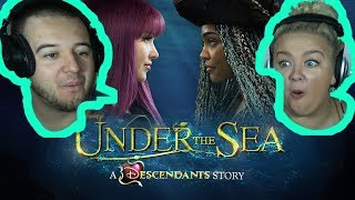 Under the Sea  A Descendants Short Story  COUPLE REACTION VIDEO [upl. by Nocaj36]