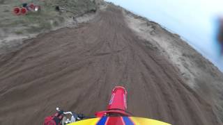 GoPro David Robson Magilligan Mx main track [upl. by Dehsar]