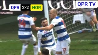 MICHI FREY RESCUES DRAMATIC DRAW  QPR 22 NORWICH CITY HIGHLIGHTS [upl. by Otsedom616]