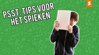 Schoolhacks  Tips voor bij het spieken [upl. by Ajnin]