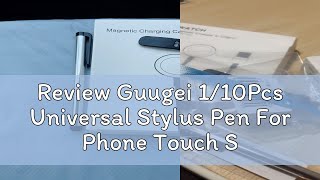 Review Guugei 110Pcs Universal Stylus Pen For Phone Touch Screen Pen for Tablet [upl. by Sdlonyer]