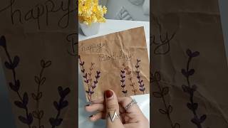 Birthday card ideas  Gift card ideas diy birthdaycard ytshorts youtubeshorts [upl. by Aserehs]