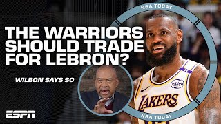 The Warriors need LEBRON JAMES  Michael Wilbon says GSW is 1 player away  NBA Today [upl. by Ikkela]