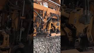 Large machine tamping operation [upl. by Larred]