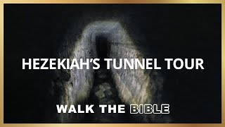 Tour Hezekiahs Tunnel  Jerusalem [upl. by Aneeram]