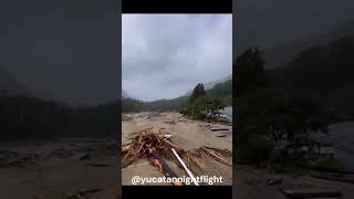 Chimney Rock Was Destroyed Carolina Floods [upl. by Nyrrat]