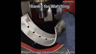 Generator Engine  Main Bearing  Openup  Inspection  Part 1 [upl. by Canotas]