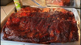 RealquotTexas StylequotSmoked BBQ Spare RibsSmokedGrilledBarbecue Chicken [upl. by Quackenbush783]