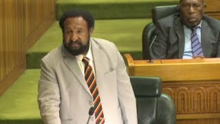 PNG Parliament Debate🔥  Don Polye and Justin Tkatchenko [upl. by Aiker690]