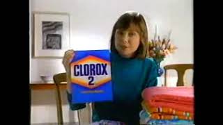 Clorox 2 Laundry Detergent Commercial 1991 [upl. by Sapienza]