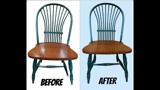 StepbyStep Repair and regluing of the chair woodworking [upl. by Arze876]