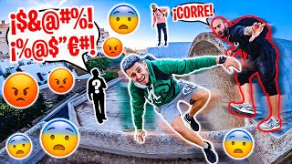 ALGUIEN ME PERSIGUE por el HOTEL ABANDONADO y ESCAPO haciendo PARKOUR⚠️ [upl. by Corette]