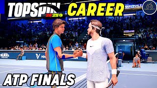 FIRST ATP FINALS TopSpin 2K25 Career Mode Part 33 [upl. by Rola765]