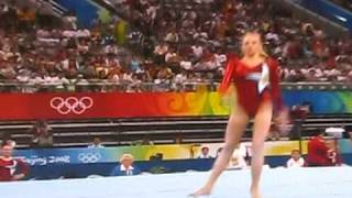 Nastia Liukins Floor Routine [upl. by Celestina]