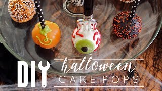 How to Make Halloween Cake Pops [upl. by Baxie]