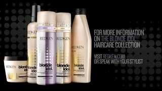 How To Use Redkens Blonde Idol Custom Tone Conditioner for Blonde Hair [upl. by Nuoras650]