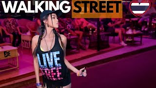 4K🔥What happens on Walking street after midnight  PATTAYA Nightlife  Thailand  No Talk 10 min [upl. by Trilbi]