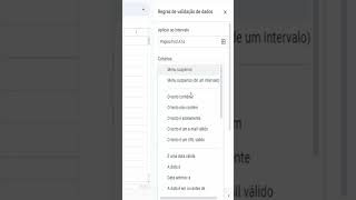 Inserir CALENDÁRIO nas Células do Google Sheets [upl. by Perkin]