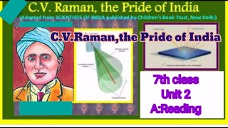 CVRamanthe Pride of India ll 7th class [upl. by Nolyag]