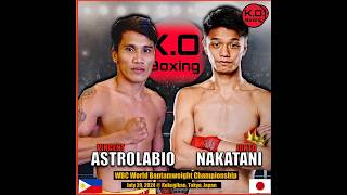 🔥Junto Nakatani 🇯🇵 may kalalagyan kay Vincent Astrolabio🇵🇭 [upl. by Lectra]