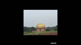 Auroville matrimandir in Pondicherry ♥️🥳🥳🥳trending manoj cute boy 💞💞 [upl. by Hairam]