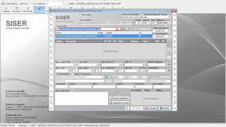 Sistema de Gestão Empresarial Siser  Nota Fiscal de Entrada [upl. by Mandel]