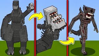 Shin Godzilla Humanoids VS Aliens in Minecraft Xenocraft [upl. by Phillada]