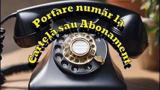 Ghid portare  telefon online portarea 2024 [upl. by Ezarras31]