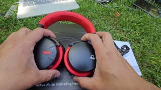 MOVSSOU E7 Active Noise Cancelling Bluetooth [upl. by Yddur]