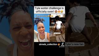 Baby doing Tyla water dance challenge 🤯😂🔥 dancechallenge dance [upl. by Pantheas]