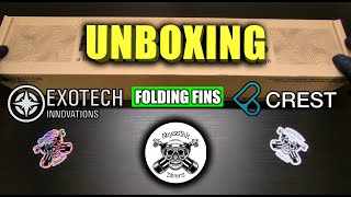 EXOTECH FOLDING FINS UNBOXING DISCOVERING EXCELLENCE [upl. by Olathe651]