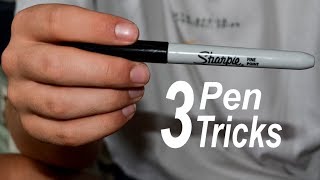 3 Amazing Pen Magic Tricks  Vanish Jump amp Change Tutorial [upl. by Pauline]