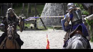 La Légende des Chevaliers Provins Spectacle Equestre [upl. by Lezlie950]