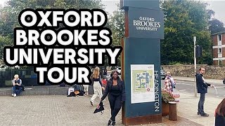 OXFORD BROOKES UNIVERSITY HEADINGTON CAMPUS TOUR  FRESHERS WEEK [upl. by Nirag]