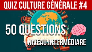 Quiz 🧠 50 questions pour déterminer ton niveau de culture générale 4 culturegenerale [upl. by Licht]