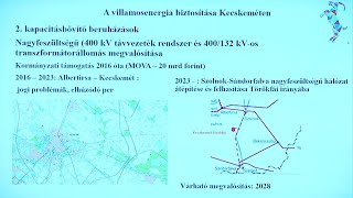 Bővítik Kecskemét villamos energiájának kapacitását [upl. by Flann]