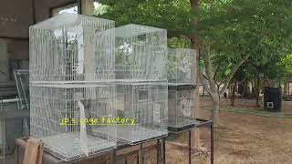 cage for small birds manufactured JPsCageFactory [upl. by Necyla763]